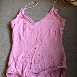 La hearts pink one piece